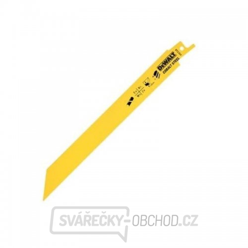 Pilový plátek na kov, plech, trubky a profily do 3mm pro mečové pily 203mm 5ks DeWALT DT2354