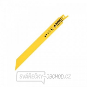 Pilový plátek na kov, plech, trubky a profily do 3mm pro mečové pily 203mm 5ks DeWALT DT2354 Pilový plátek na kov, plech, trubky a profily do 3mm pro mečové pily 203mm 5ks DeWALT DT2354 gallery main image