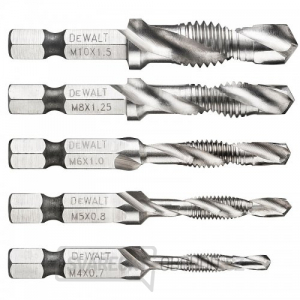 5dílná sada vrtáků do kovu se závitníkem DeWALT DT50060 5dílná sada vrtáků do kovu se závitníkem DeWALT DT50060 gallery main image