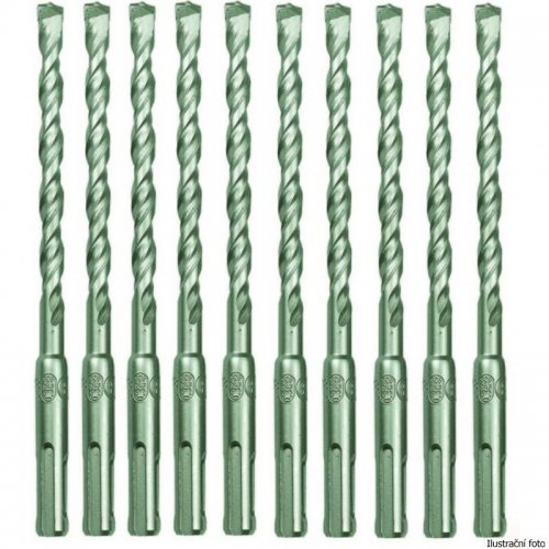 Vrtáky SDS-Plus EXTREME2 do betonu 10x210mm 10ks DeWALT DT9837 DT9837