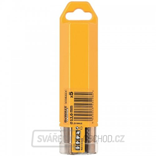 Vrták do kovu HSS-E COBALT 12,0x151mm (5ks) DeWALT DT4947