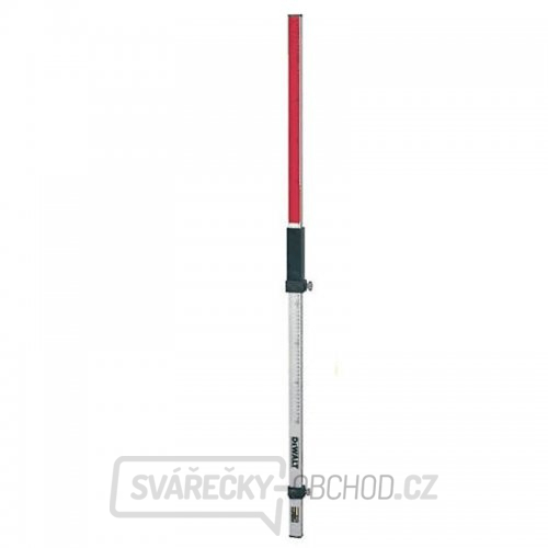 Hliníková měřící lať s vodováhou k laseru, max. 2,4m DeWALT DE0737 Hliníková měřící lať s vodováhou k laseru, max. 2,4m DeWALT DE0737 gallery main image