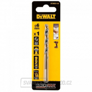 Vrták do kovu 6 mm HSS-G Black&Gold DeWALT DT20522 Náhled