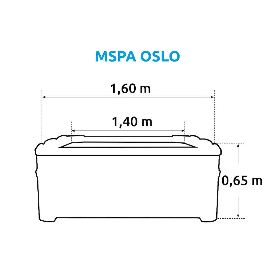 Vířivý bazén MSPA OSLO Náhled
