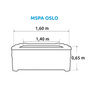 Vířivý bazén MSPA OSLO Náhled