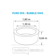 Bazén vířivý nafukovací Pure Spa - Bubble HWS -modrý -Intex 28486EX Bazén vířivý nafukovací Pure Spa - Bubble HWS -modrý -Intex 28486EX náhled