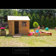 Dětský dřevěný domeček Chata Náhled