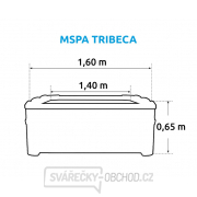 Vířivý bazén MSPA  TRIBECA Náhled