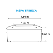 Vířivý bazén MSPA  TRIBECA Náhled