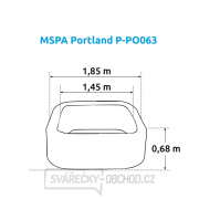 Vířivý bazén MSPA Portland P-PO063 Náhled