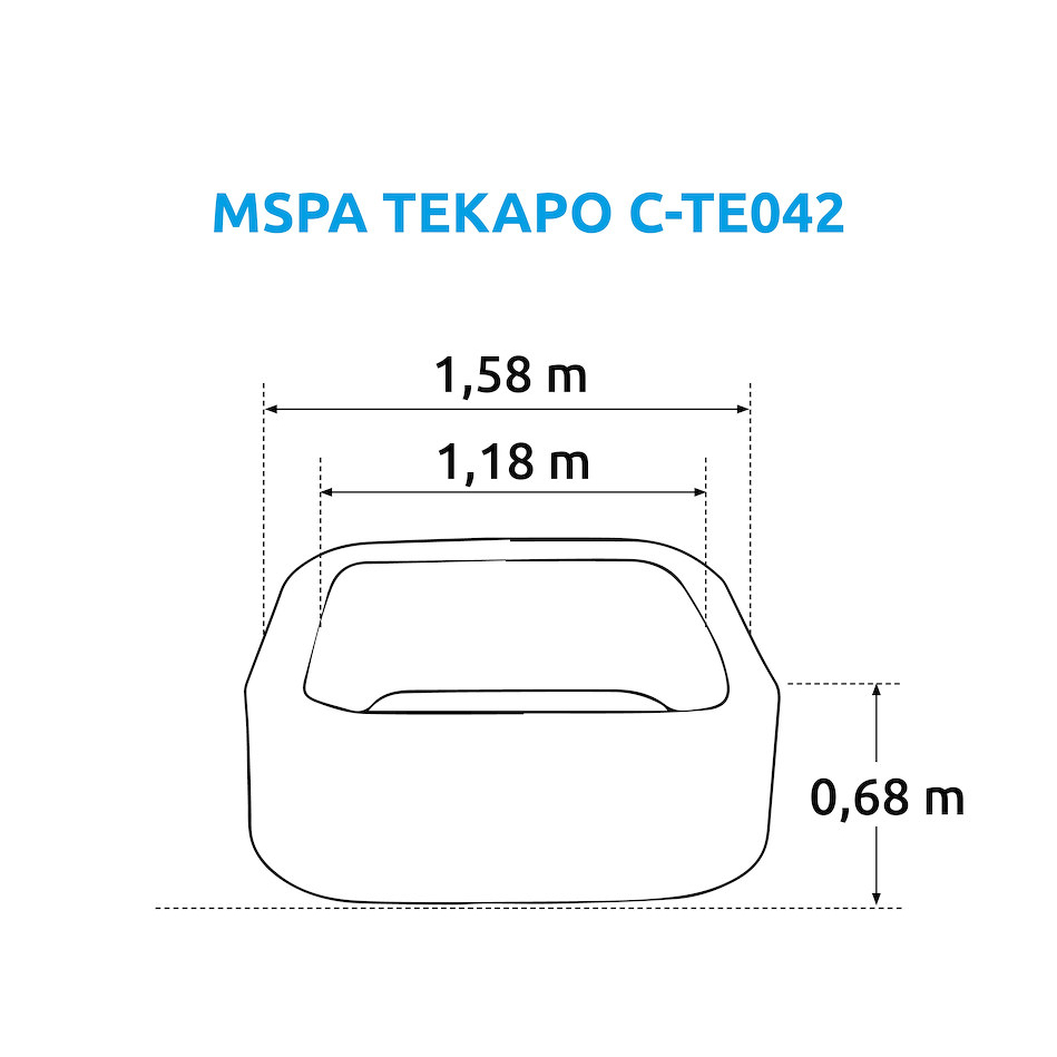 Vířivý bazén MSPA Tekapo C-TE042 Náhled
