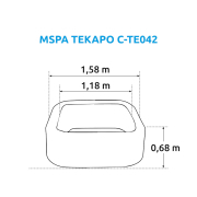 Vířivý bazén MSPA Tekapo C-TE042 Náhled