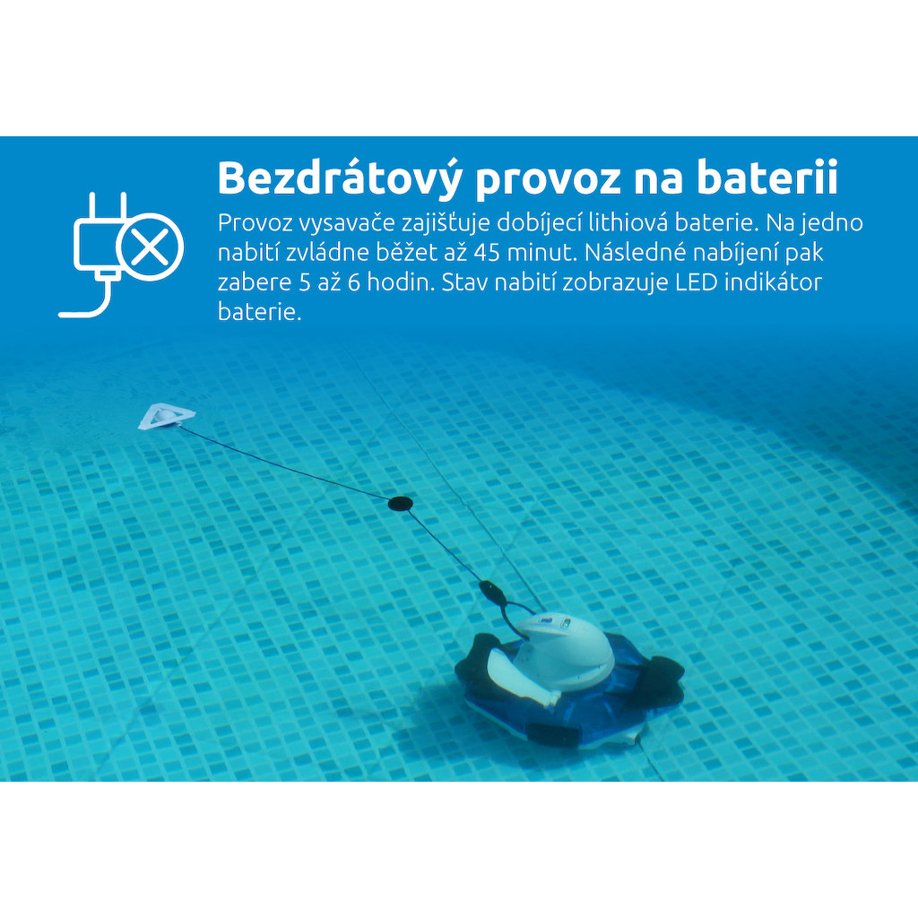 Vysavač bazénový Marimex ProStar Vac XP17 Aku Náhled