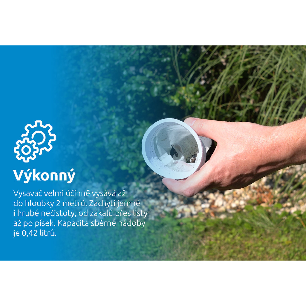 Vysavač pro vířivky ProSpa Vac MW02 Aku set Náhled