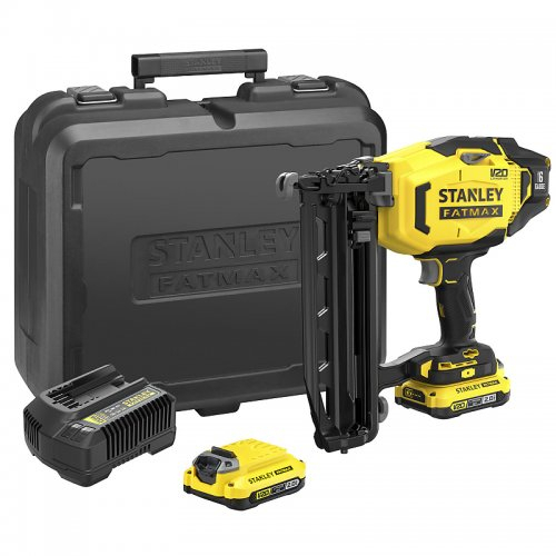 Aku hřebíkovačka V20 18V 2x2,0Ah Stanley FatMax SFMCN616D2K SFMCN616D2K
