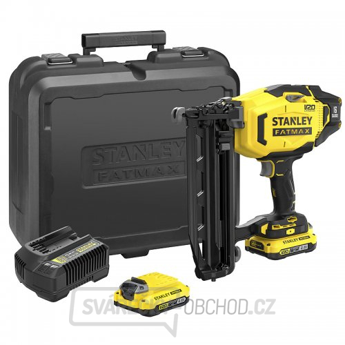 Aku hřebíkovačka V20 18V 2x2,0Ah Stanley FatMax SFMCN616D2K
