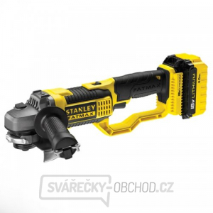 Aku úhlová bruska 125mm 18V 2x4,0Ah Stanley FatMax FMC761M2