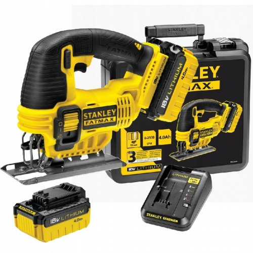 Aku přímočará pila 18V 2x2,0Ah Stanley FatMax FMC650M2 FMC650M2