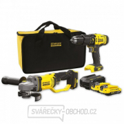 Kombo sada aku nářadí V20 18V 2,2,0Ah Stanley FatMax SFMCK471D2S Kombo sada aku nářadí V20 18V 2,2,0Ah Stanley FatMax SFMCK471D2S gallery main image