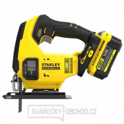 Aku přímočará pila V20 18V 2x4,0Ah Stanley FatMax SFMCS600M2K Náhled