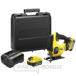 Aku přímočará pila V20 18V 2x4,0Ah Stanley FatMax SFMCS600M2K gallery main image