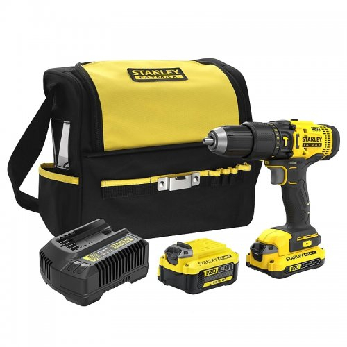 Aku příklepová vrtačka V20 18V 1x4,0Ah+1x2,0Ah Stanley FatMax SFMCD711DMA SFMCD711DMA