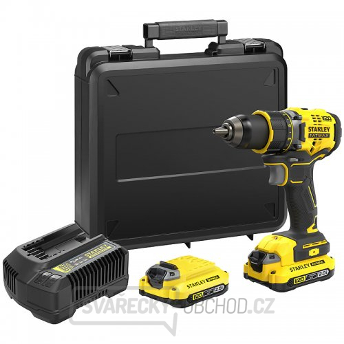 Aku vrtačka V20 18V 2x2,0Ah Stanley FatMax SFMCD720D2K
