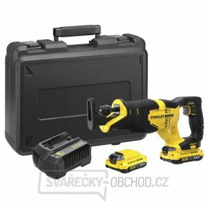 Aku mečová pila V20 18V 2x2,0Ah Stanley FatMax SFMCS300D2K Aku mečová pila V20 18V 2x2,0Ah Stanley FatMax SFMCS300D2K gallery main image