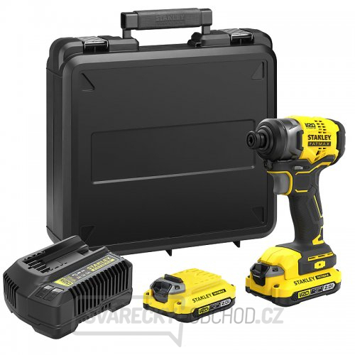 Aku rázový utahovák V20 18V 2x2,0Ah Stanley FatMax SFMCF810D2K