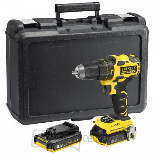 Aku příklepová vrtačka 18V 2x2,0Ah Stanley FatMax FMC627D2