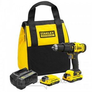 Aku příklepová vrtačka V20 18V 2x1,5Ah Stanley FatMax SFMCD711C2S Aku příklepová vrtačka V20 18V 2x1,5Ah Stanley FatMax SFMCD711C2S gallery main image