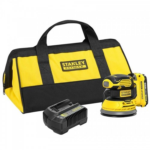 Aku excentrická bruska V20 18V 1x2,0Ah Stanley FatMax SFMCW220D1S SFMCW220D1S