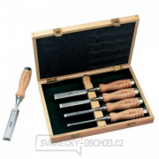5-ti dílná sada dlát Bailey s dřevěnou rukojetí 6, 10, 15, 20 a 25mm Stanley 2-16-217 5-ti dílná sada dlát Bailey s dřevěnou rukojetí 6, 10, 15, 20 a 25mm Stanley 2-16-217 gallery main image