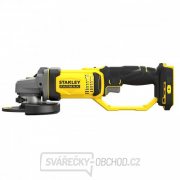 Aku úhlová bruska 125mm V20 18V bez aku Stanley FatMax SFMCG400B Náhled