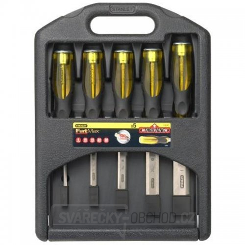 5-ti dílná sada dlát s průběžným dříkem 6, 10, 15, 20 a 25mm Stanley FatMax 2-16-271