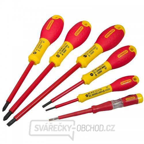 6-ti dílná sada šroubováků izolovaných (Phillips + paralelní) Stanley FatMax 0-65-441 6-ti dílná sada šroubováků izolovaných (Phillips + paralelní) Stanley FatMax 0-65-441 gallery main image