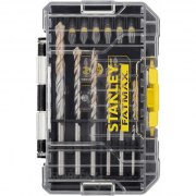 19-dílná sada torzních bitů a vrtáků Stanley STA88552 19-dílná sada torzních bitů a vrtáků Stanley STA88552 náhled