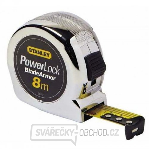 Svinovací metr 8m Stanley PowerLock 0-33-527 Svinovací metr 8m Stanley PowerLock 0-33-527 gallery main image