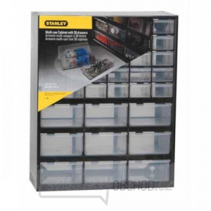 Víceúčelový zásuvkový organizer 39 zásuvek Stanley 1-93-981 Víceúčelový zásuvkový organizer 39 zásuvek Stanley 1-93-981 gallery main image