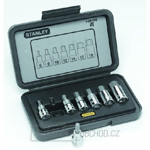 1/2" 7dílná sada hlavic STANLEY 1-89-099