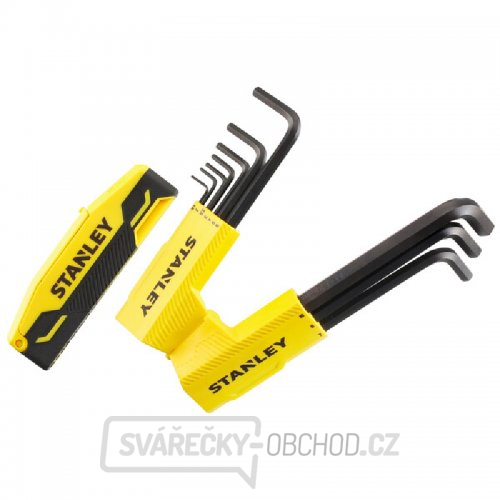 9-ti dílná sada šestihranných zástrčných klíčů Inbus s kuličkou - v nasazovací rukojeti Stanley 0-89-904 9-ti dílná sada šestihranných zástrčných klíčů Inbus s kuličkou - v nasazovací rukojeti Stanley 0-89-904 gallery main image