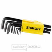 9-ti dílná sada šestihranných zástrčných klíčů Inbus s kuličkou - v nasazovací rukojeti Stanley 0-89-904 náhled