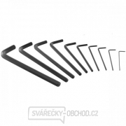 9-ti dílná sada šestihranných zástrčných klíčů Inbus s kuličkou - v nasazovací rukojeti Stanley 0-89-904 náhled