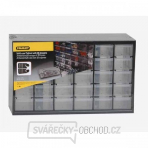 Víceúčelový zásuvkový organizer 30 zásuvek Stanley 1-93-980 Víceúčelový zásuvkový organizer 30 zásuvek Stanley 1-93-980 gallery main image