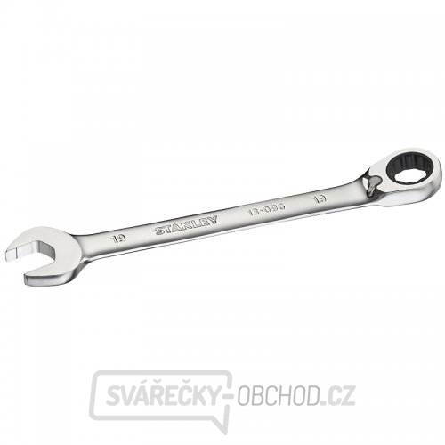 Ráčnový klíč s přepínací páčkou 19 mm Anti-Slip FatMax Stanley FMMT13096-0 Ráčnový klíč s přepínací páčkou 19 mm Anti-Slip FatMax Stanley FMMT13096-0 gallery main image