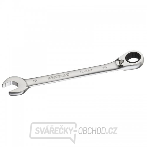Ráčnový klíč s přepínací páčkou 16 mm Anti-Slip FatMax Stanley FMMT13089-0 Ráčnový klíč s přepínací páčkou 16 mm Anti-Slip FatMax Stanley FMMT13089-0 gallery main image