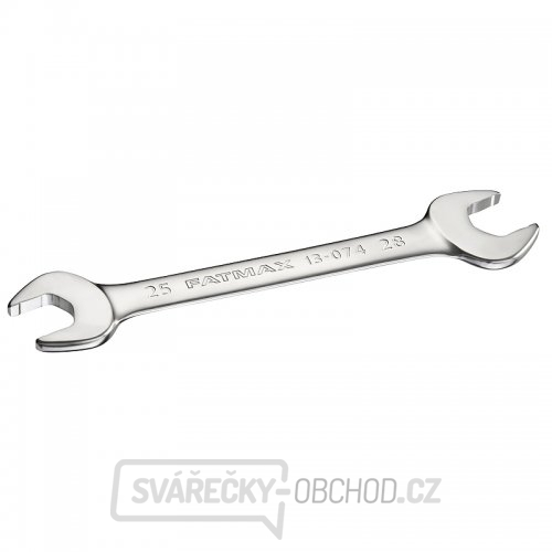Oboustranný otevřený klíč 25 x 28 mm Anti-Slip FatMax Stanley FMMT13074-0 Oboustranný otevřený klíč 25 x 28 mm Anti-Slip FatMax Stanley FMMT13074-0 gallery main image