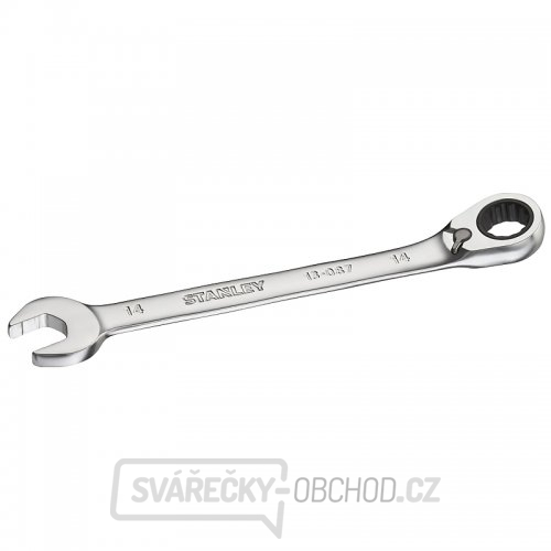 Ráčnový klíč s přepínací páčkou 14 mm Anti-Slip FatMax Stanley FMMT13087-0 Ráčnový klíč s přepínací páčkou 14 mm Anti-Slip FatMax Stanley FMMT13087-0 gallery main image