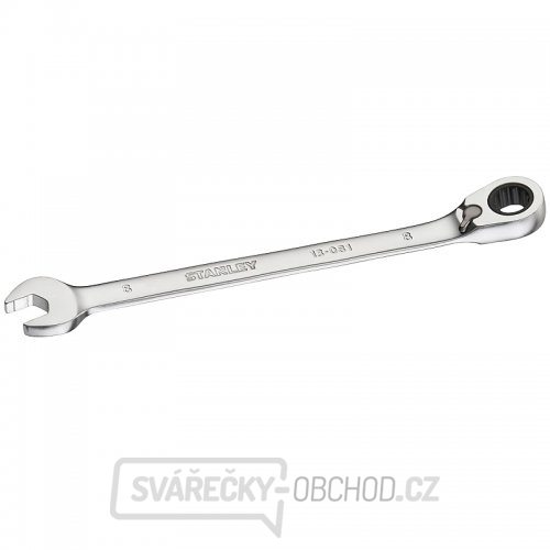Ráčnový klíč s přepínací páčkou 8 mm Anti-Slip FatMax Stanley FMMT13081-0 Ráčnový klíč s přepínací páčkou 8 mm Anti-Slip FatMax Stanley FMMT13081-0 gallery main image