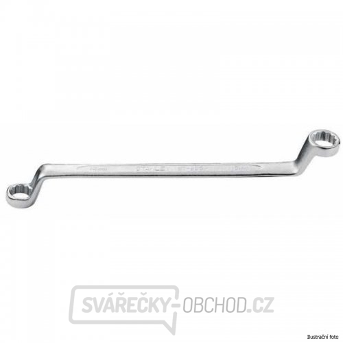 Očkový klíč vyhnutý 75° 8x9mm Stanley 4-87-802